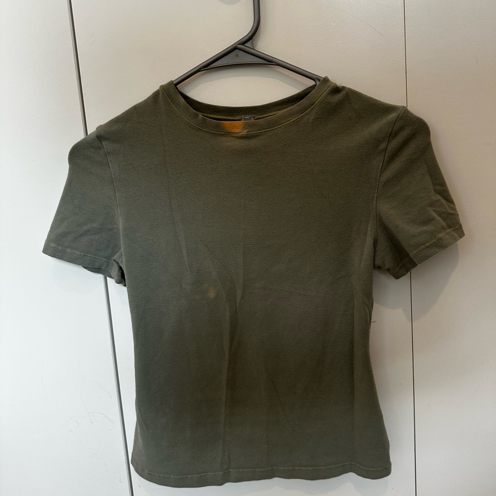 SKIMS Sage Green Top